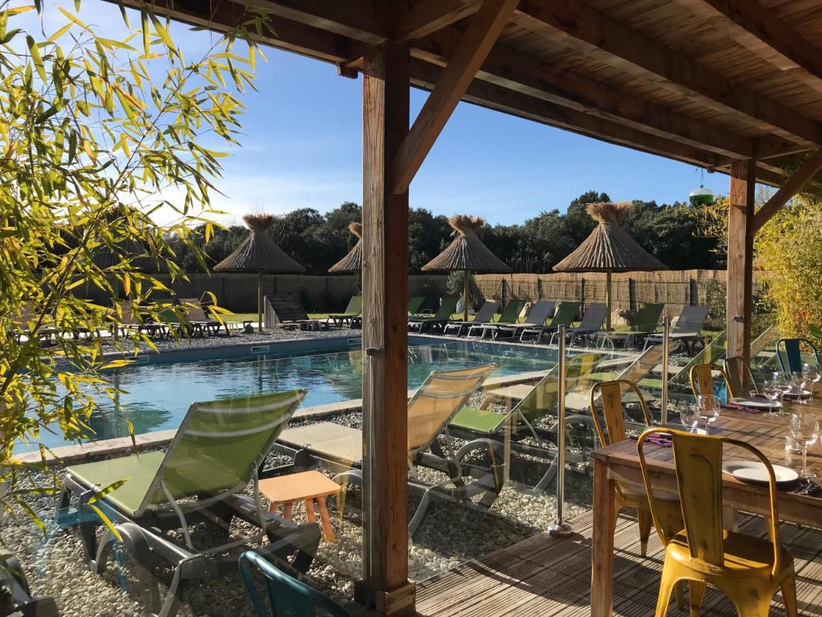 Lodges En Provence - Ecogites & Restaurant Insolites Richerenches Eksteriør billede