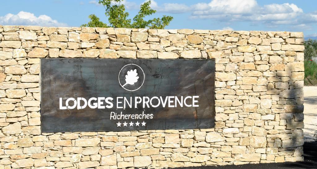 Lodges En Provence - Ecogites & Restaurant Insolites Richerenches Eksteriør billede