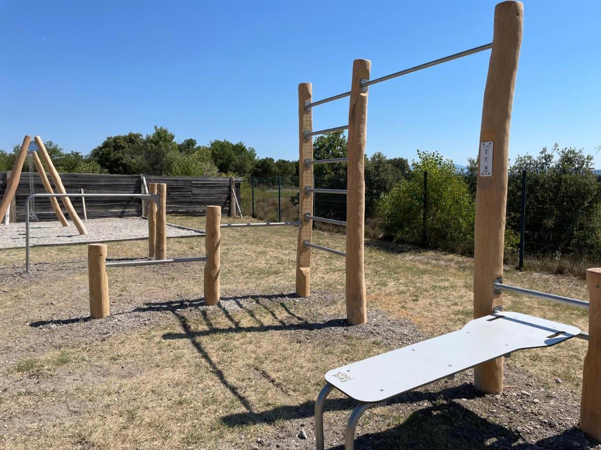 Lodges En Provence - Ecogites & Restaurant Insolites Richerenches Eksteriør billede