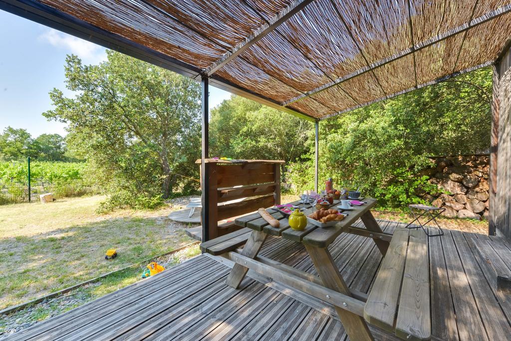 Lodges En Provence - Ecogites & Restaurant Insolites Richerenches Eksteriør billede